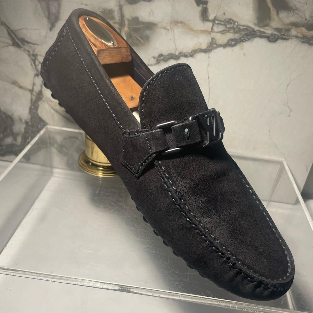 Louis Viutton hockenheim navy Bl sz usa 8.5 - Picture 6 of 16